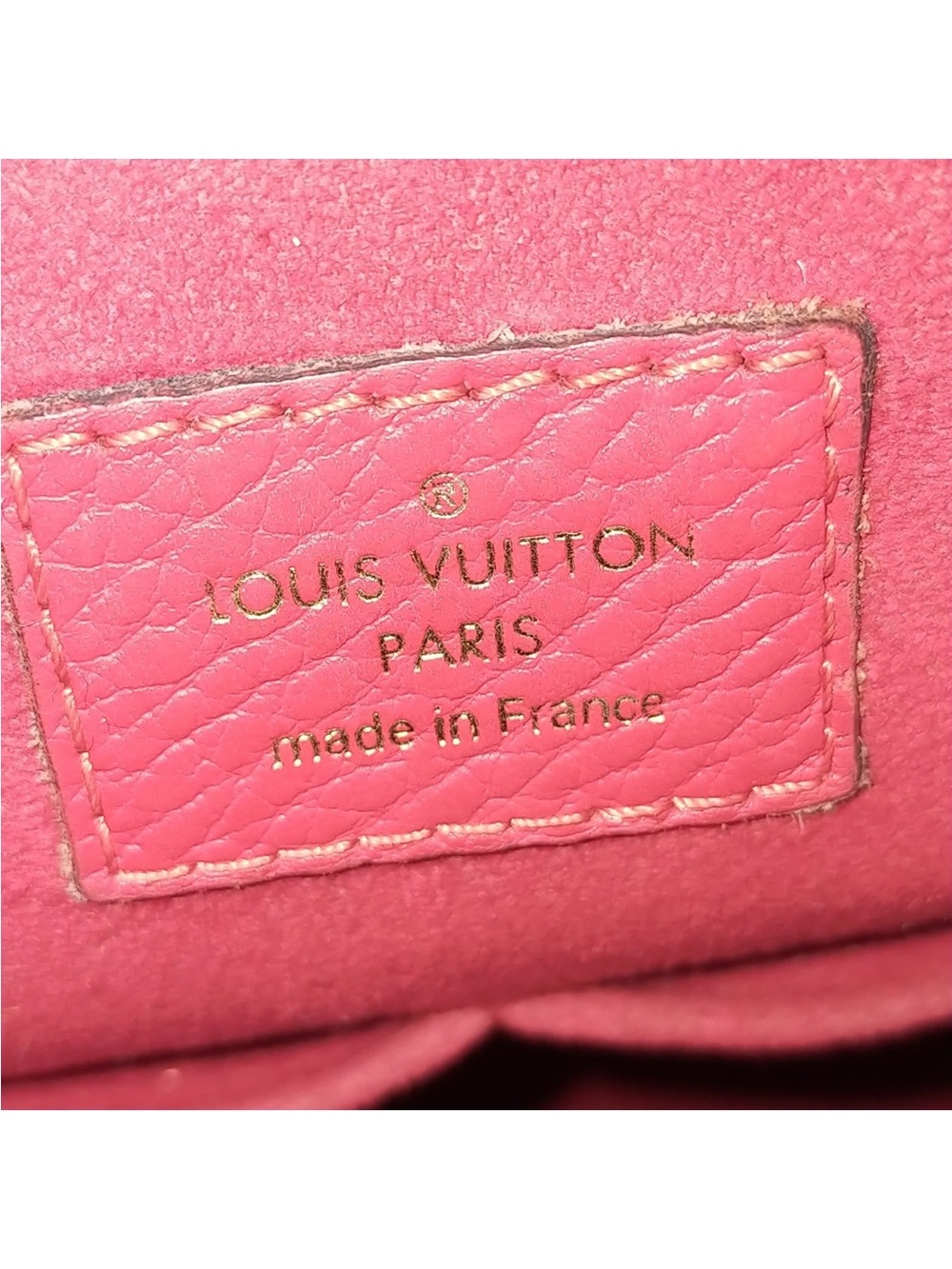 LV Louis Vuitton Hand Shoulder Crossbody Bag Retiro PM RedTrim Monogram Key LOCK - Picture 14 of 15